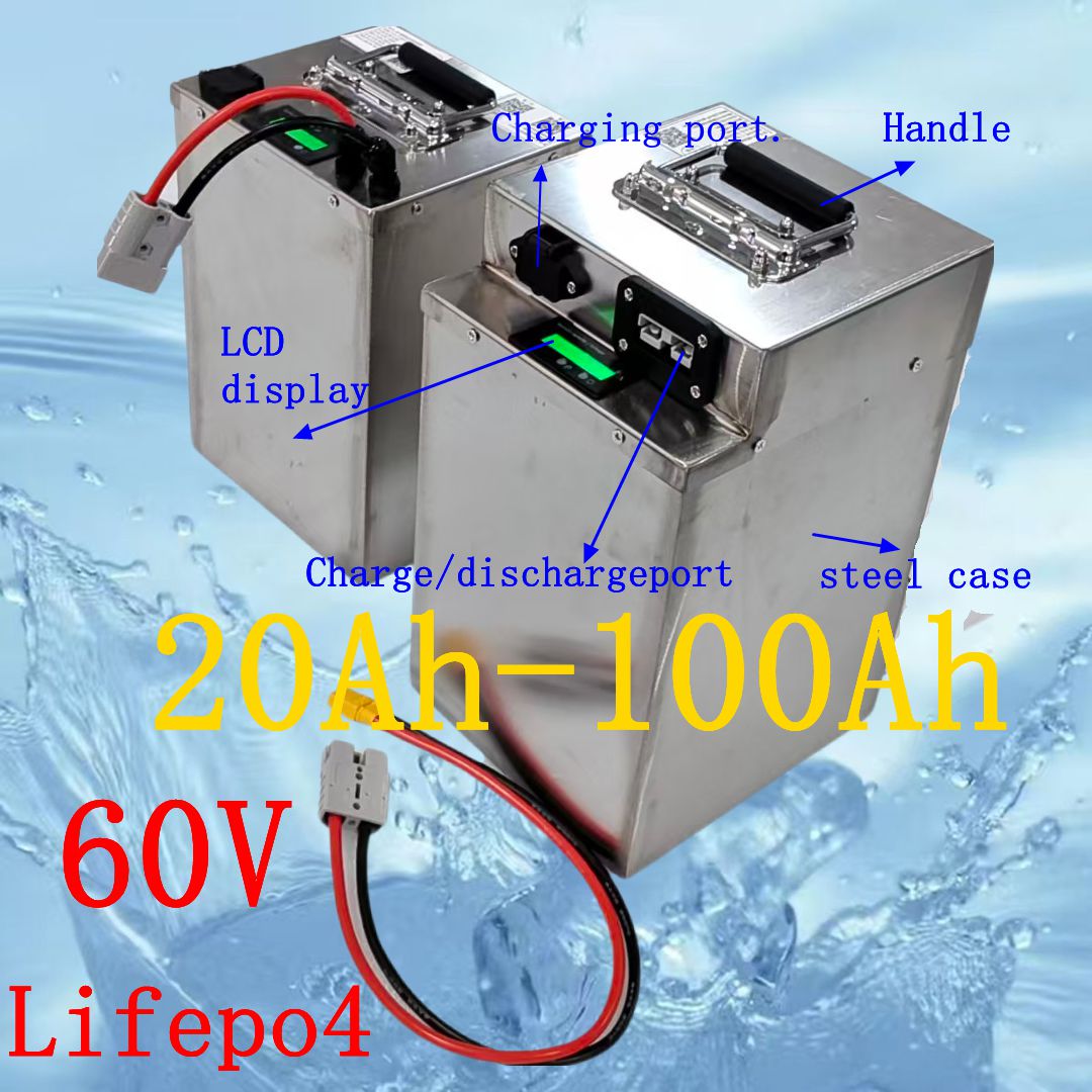 72V 40Ah Lifepo4 Battery Pack - Batterie au phosphate de fer et
