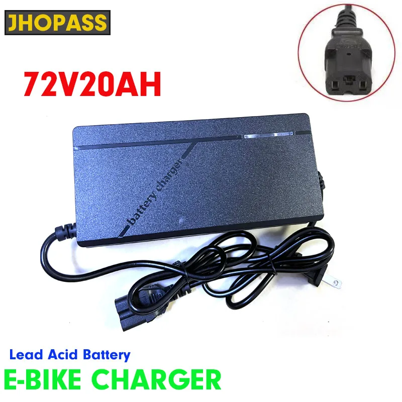 84V 20A Smart Charger - Chargeur intelligent 72V20AH GEL AGM pour