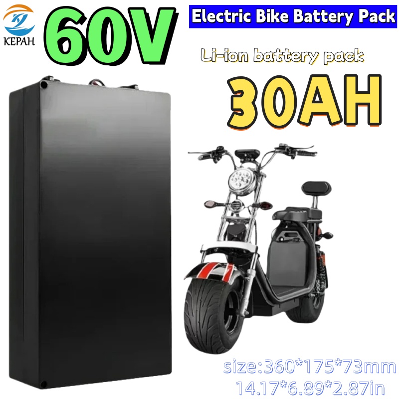 60V 50Ah Electric Scooter Battery - Batterie au lithium 18650 neuve pour