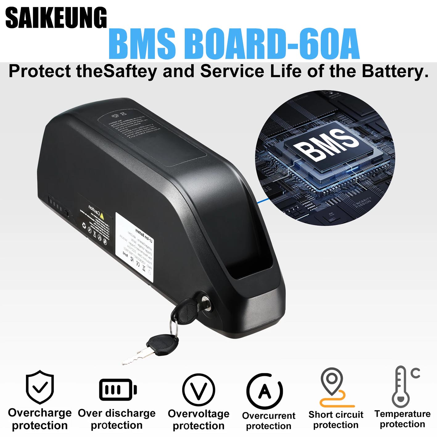 72V 40Ah Lifepo4 Battery Pack - 52V 45AH batterie de vélo électrique