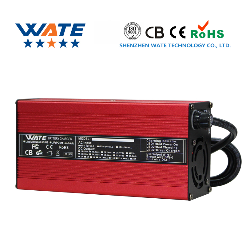 84V 20A Smart Charger - Le boîtier en aluminium intelligent du