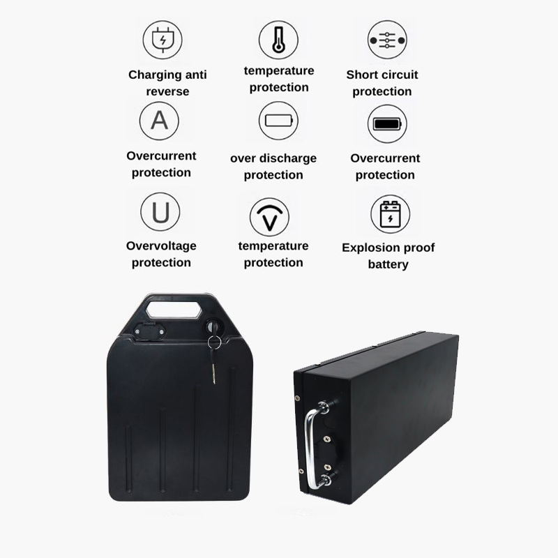 Batterie pour moto électrique  - 60V 50Ah Electric Scooter Battery avis et prix