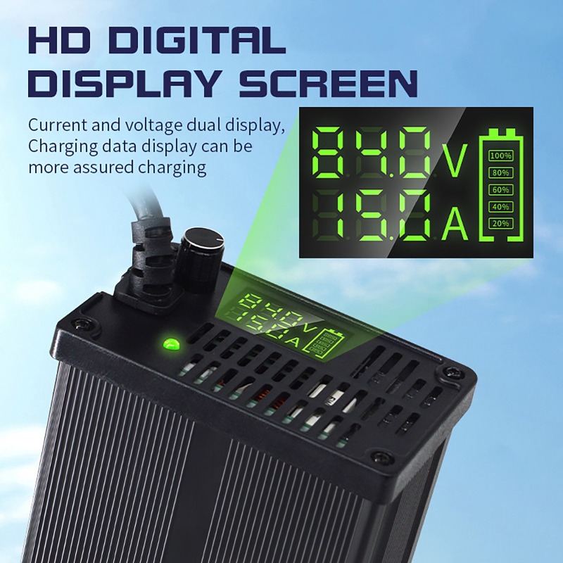 Chargeur de batterie au lithiu - 84V 20A Smart Charger avis et prix