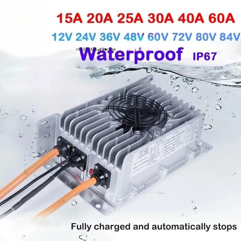 Chargeur de batterie au Lithiu - 72V 15A Fast Charger avis et prix