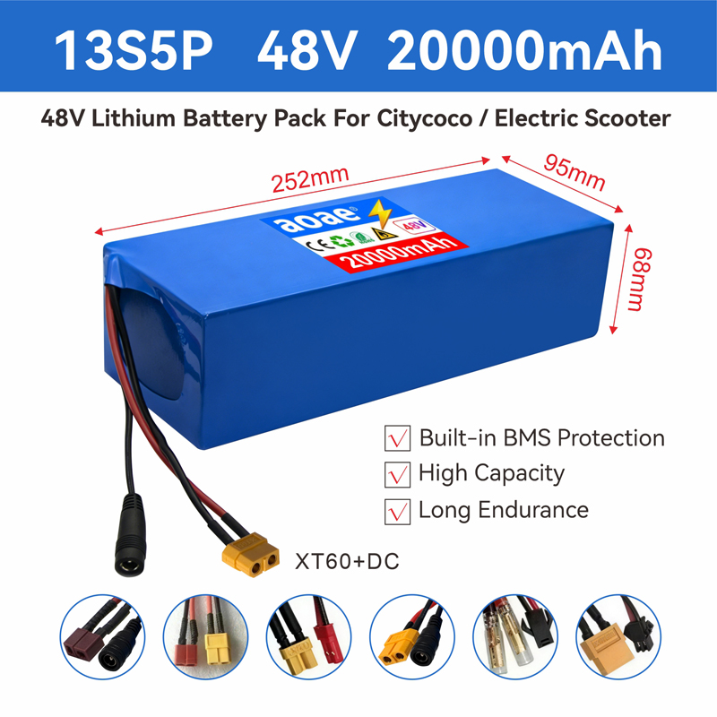 Batterie de scooter électrique - 60V 50Ah Electric Scooter Battery avis et prix
