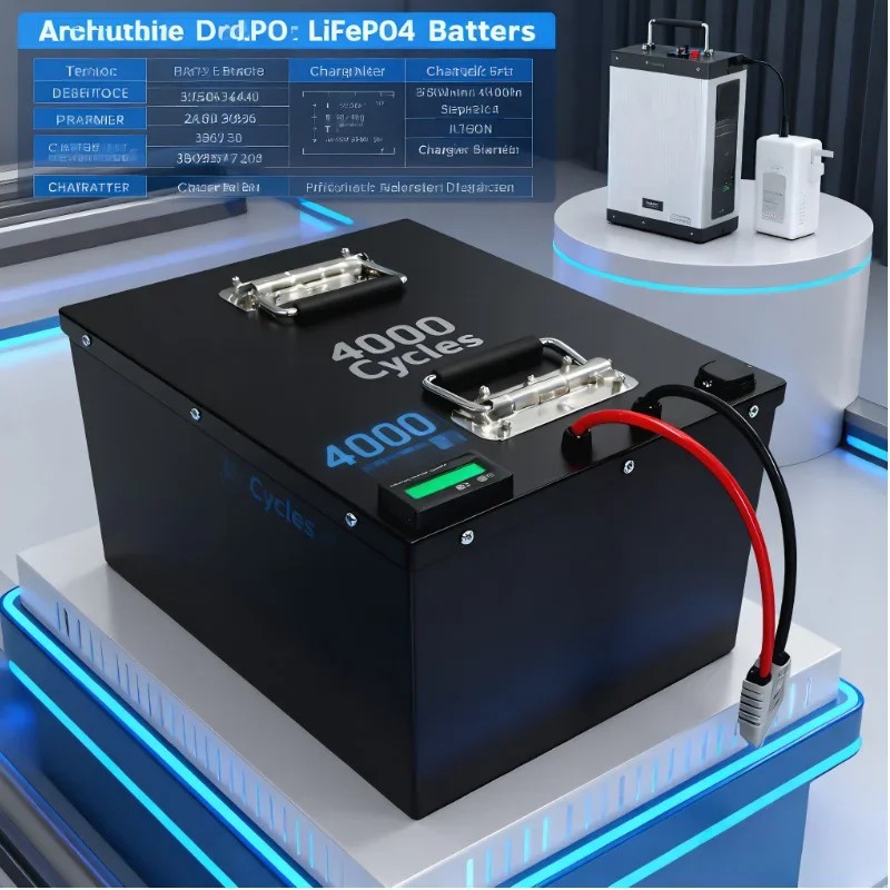Batterie LIFEPO4 avec BMS 72V  - 72V 40Ah Lifepo4 Battery Pack avis et prix