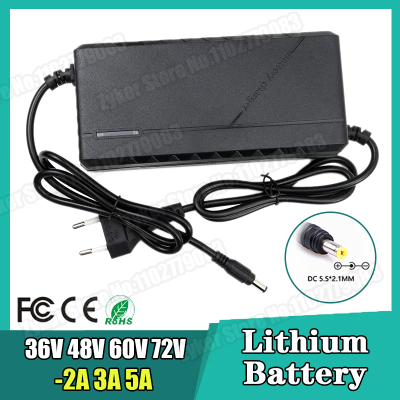 Chargeur 36V 48V 60V 72V 2A 3A - 84V 20A Smart Charger avis et prix
