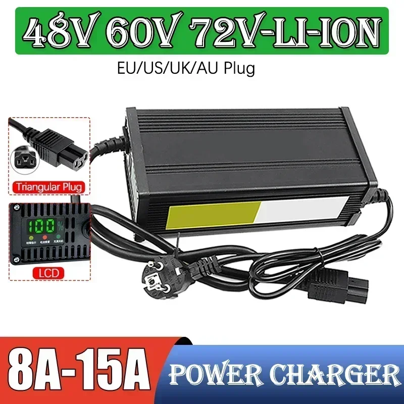 Chargeur de batterie au Lithiu - 72V 15A Fast Charger avis et prix