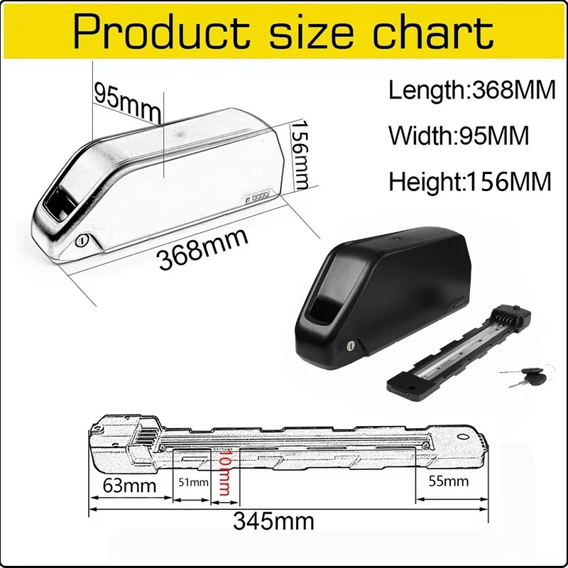 Batterie pour vélo électrique  - 72V 50Ah 21700 Lithium Battery avis et prix